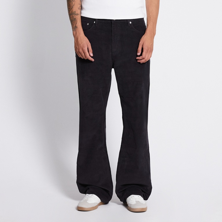 Relaxed bootcut jeans "Delta" Dark Brown